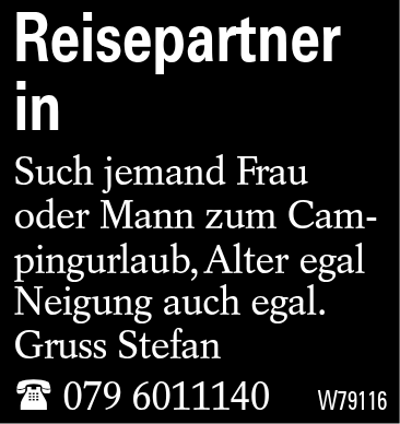 Reisepartner in
