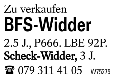 BFS-Widder