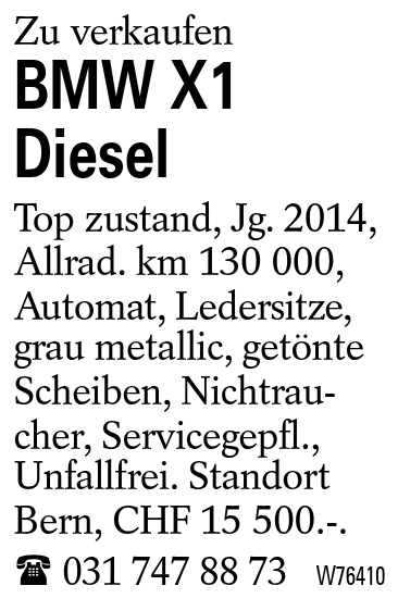 BMW X1 Diesel