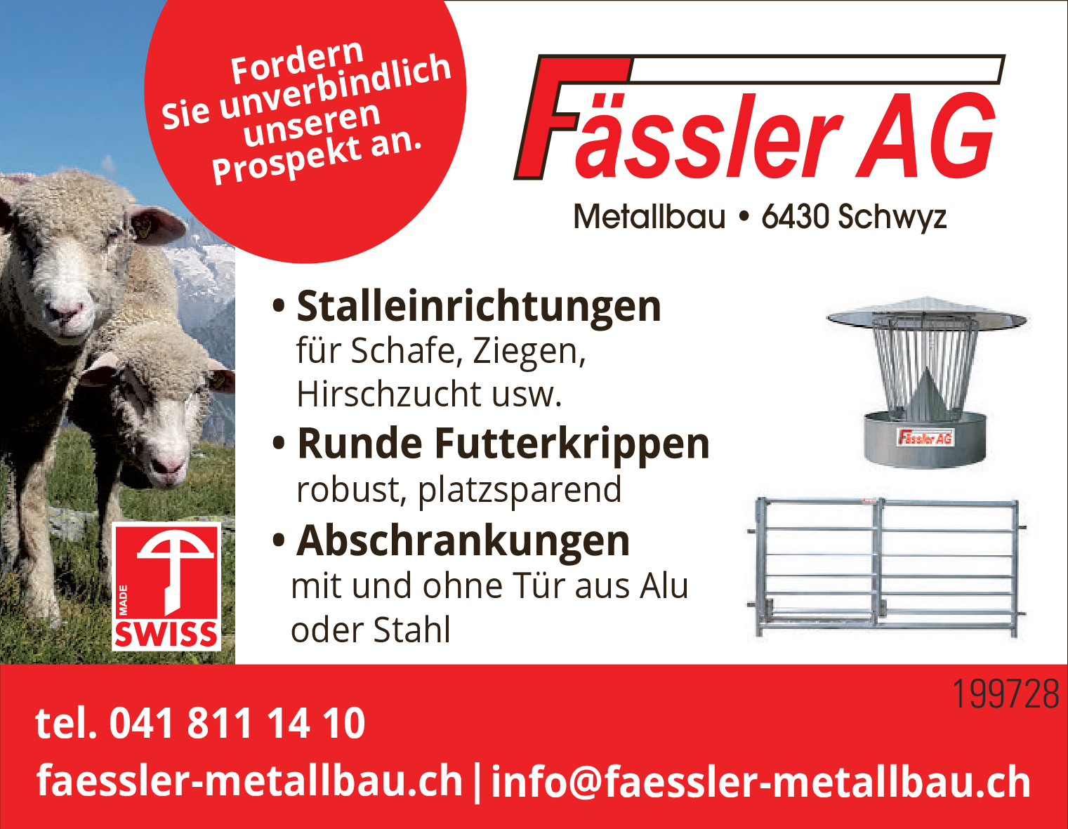 Runde Futterkrippe