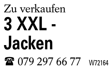 3 XXL - Jacken