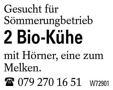 2 Bio-Kühe