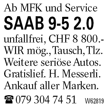 SAAB 9-5 2.0