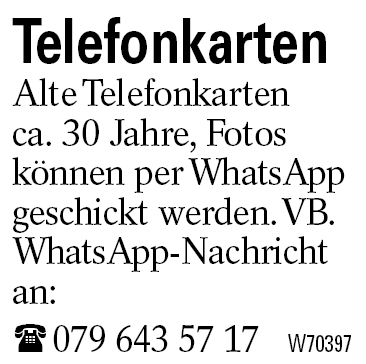 Telefonkarten