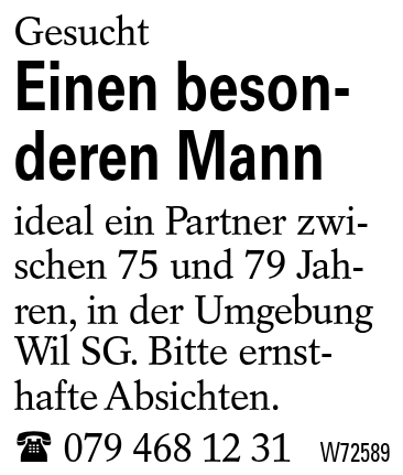 Einen besonderen Mann