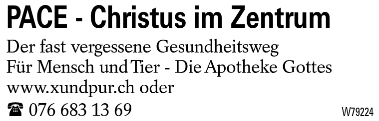 PACE - Christus im Zentrum