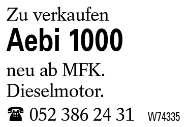 Aebi 1000