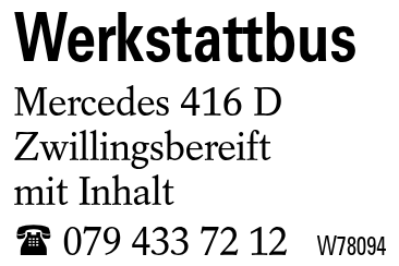 Werkstattbus