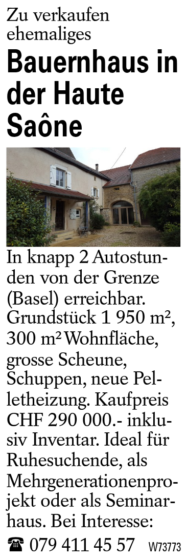 Bauernhaus in der Haute Saône