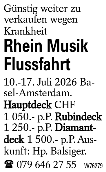 Rhein Musik Flussfahrt