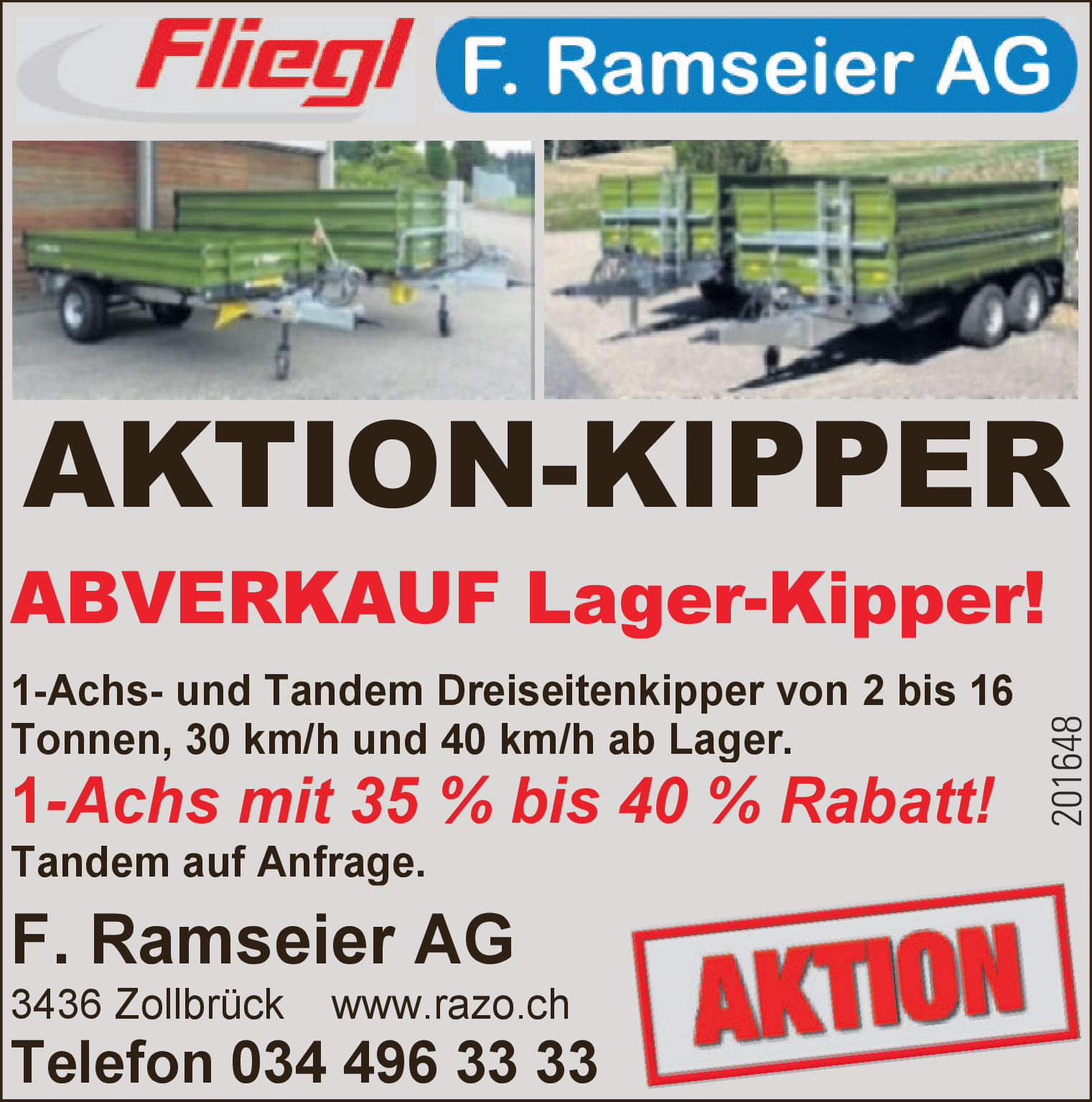 Atkion-Kipper Fliegl