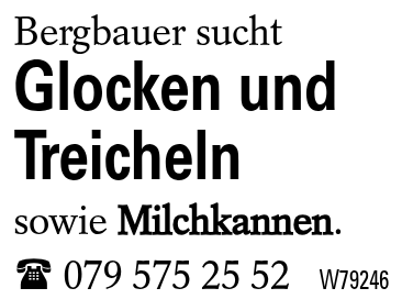Glocken und Treicheln