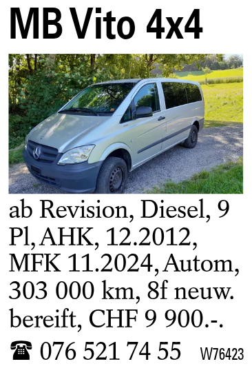 MB Vito 4x4
