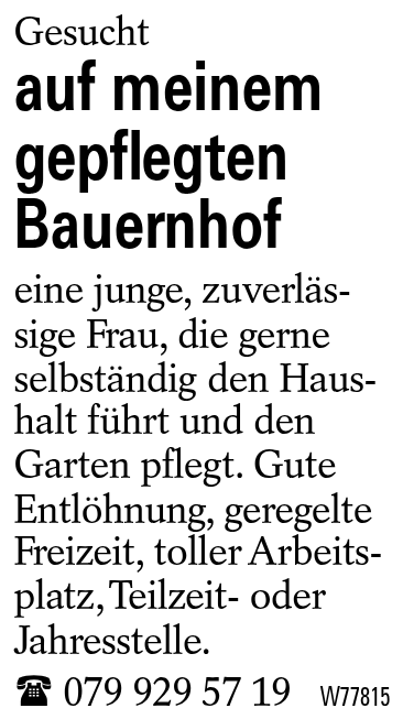 auf meinem gepflegten Bauernhof