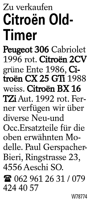 Citroën Old-Timer