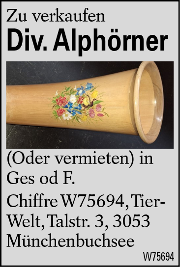 Div. Alphörner