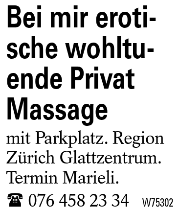 Bei mir erotische wohltuende Privat Massage