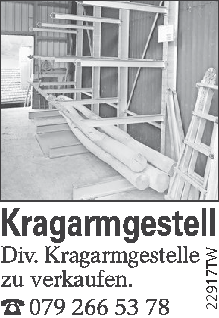 Kragarmgestell