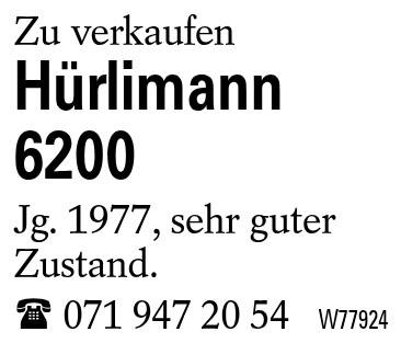 Hürlimann 6200