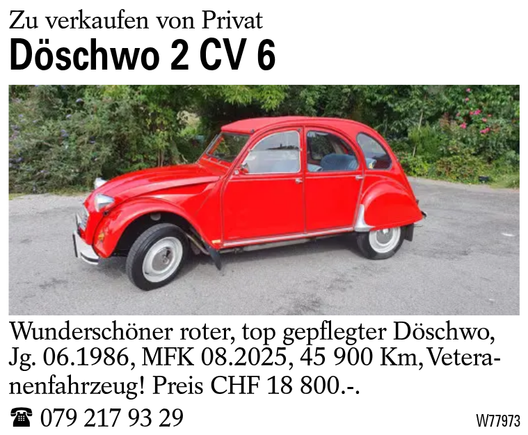 Döschwo 2 CV 6