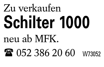 Schilter 1000