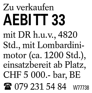 AEBI TT 33