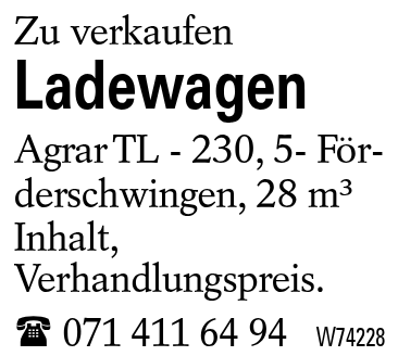 Ladewagen