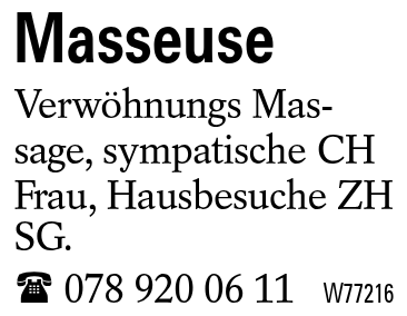 Masseuse