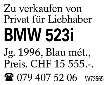 BMW 523i