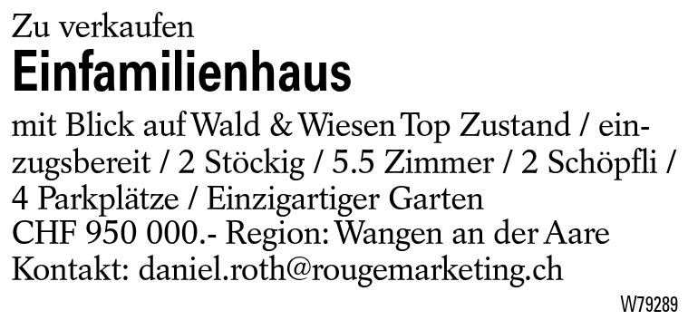 Einfamilienhaus