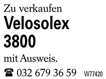Velosolex 3800