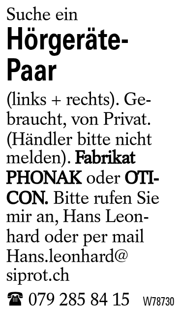 Hörgeräte-Paar