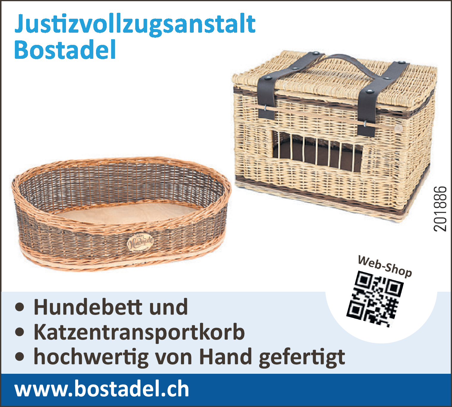 Korbflechterei Hundebett/Katze