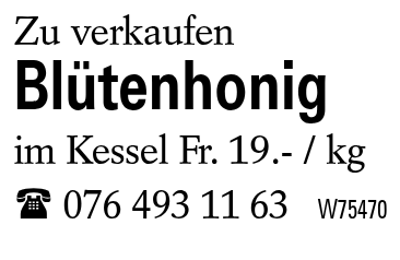 Blütenhonig