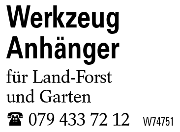 Werkzeug Anhänger