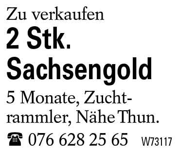 2 Stk. Sachsengold