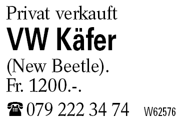 VW Käfer