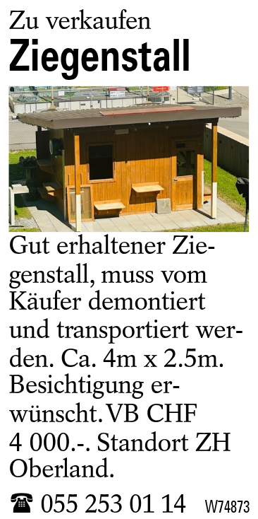 Ziegenstall