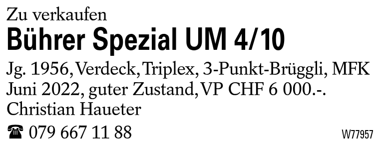 Bührer Spezial UM 4/10