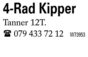 4-Rad Kipper