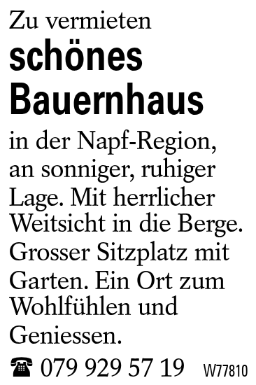schönes Bauernhaus