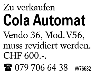 Cola Automat
