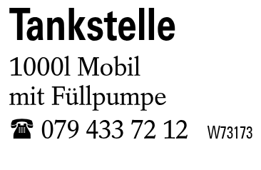Tankstelle