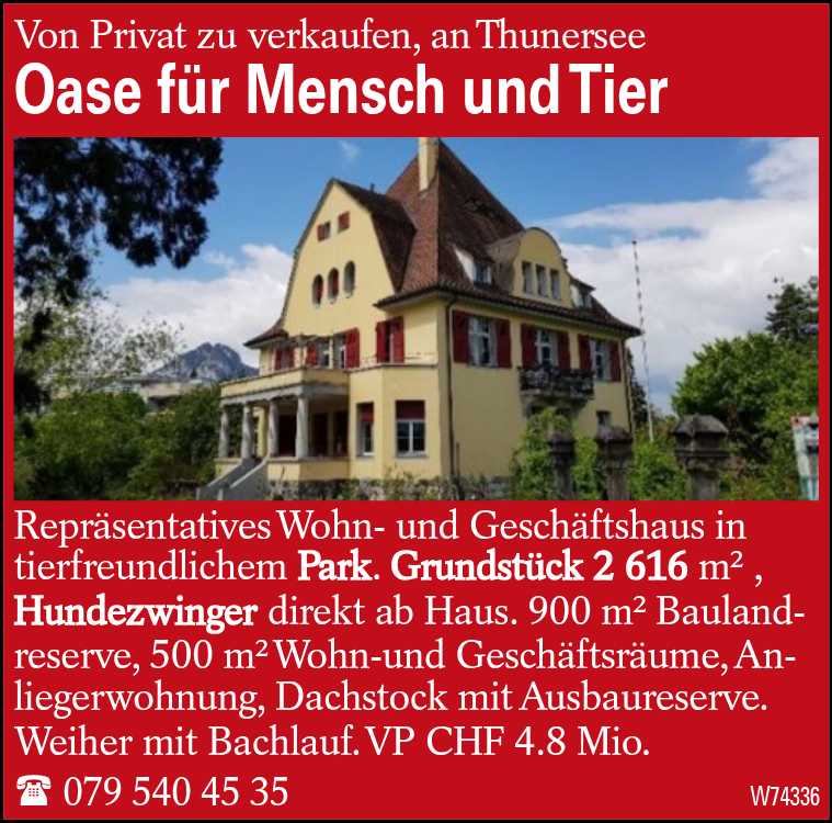 Oase für Mensch und Tier