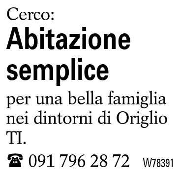 Abitazione semplice