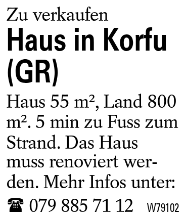 Haus in Korfu (GR)