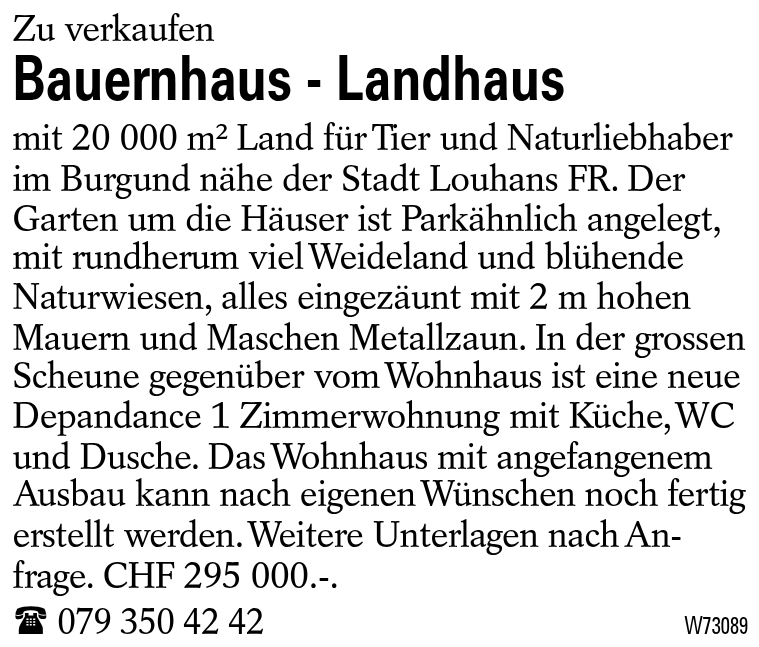 Bauernhaus - Landhaus