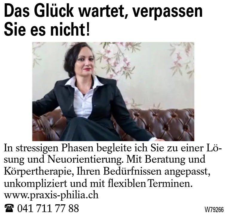 Das Glück wartet, verpassen Sie es nicht!