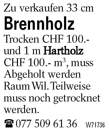 Brennholz