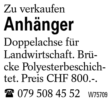 Anhänger